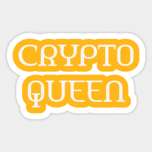 Crypto Queen Sticker